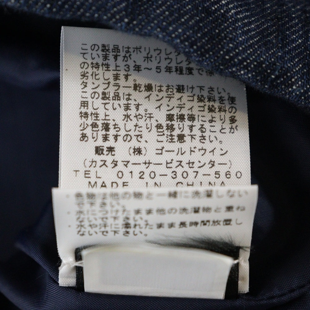 SUPREME(シュプリーム) 15SS ×THE NORTH FACE Denim Dot Shot Jacket デニムドットショット フーデッドジャケット インディゴ NP01540I