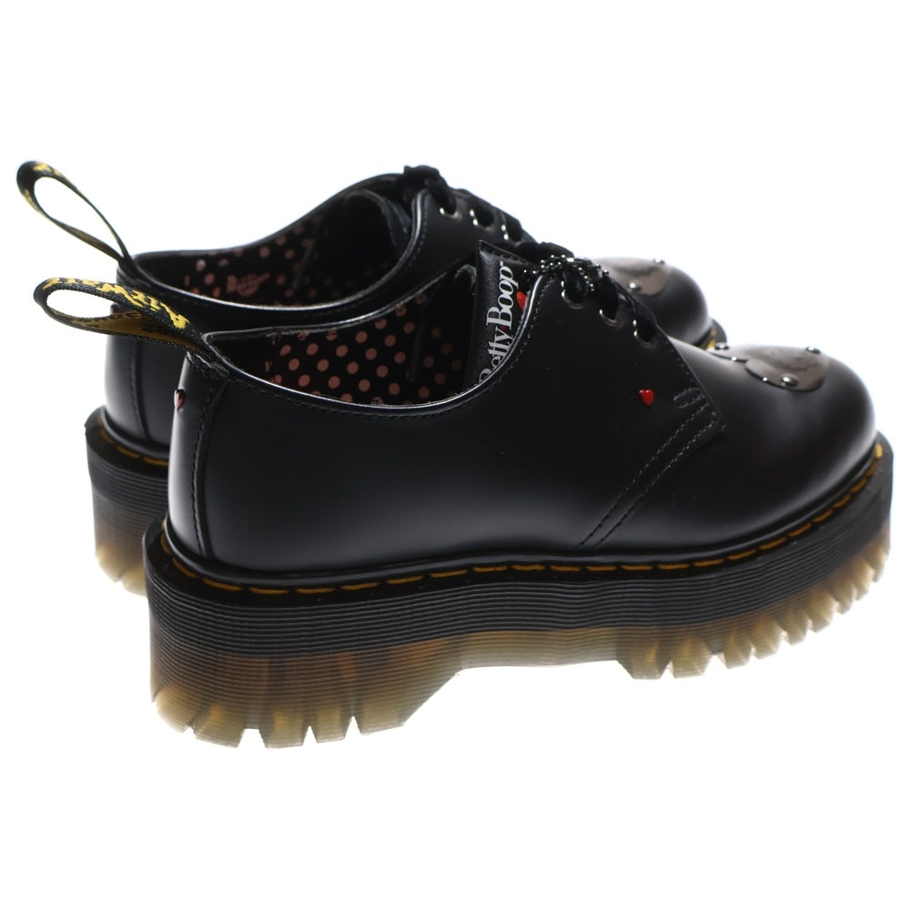 Dr.Martens(ドクターマーチン) 1461 QUAD BETTY BOOP クアッド ベティ ブープ 3ホール レザー シューズ ブラック レディース 27933001