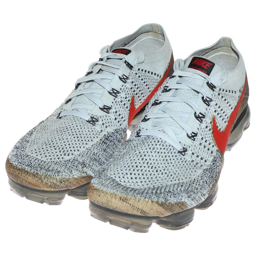 NIKE(ナイキ) AIR VAPORMAX OG PURE PLATINUM UNIVERSITY RED エアヴェイパーマックス ピュアプラチナム ユニバーシティ レッド ローカットスニーカー US12/30cm 849558-020