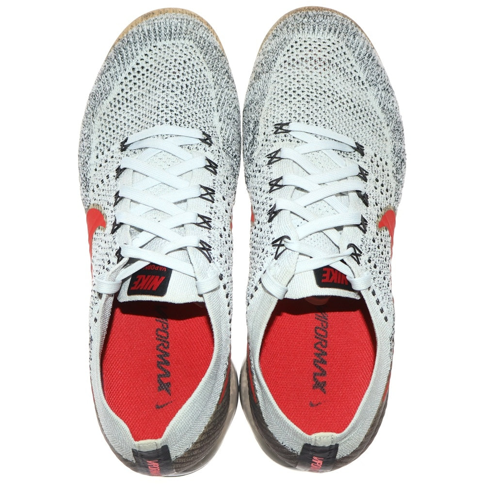 NIKE(ナイキ) AIR VAPORMAX OG PURE PLATINUM UNIVERSITY RED エアヴェイパーマックス ピュアプラチナム ユニバーシティ レッド ローカットスニーカー US12/30cm 849558-020