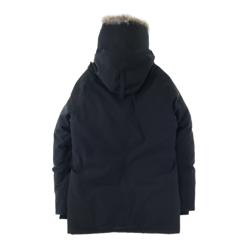 CANADA GOOSE(カナダグース) JASPER PARKER ジャスパー パーカー ジップアップ ファーフーデットダウンジャケット ブラック 3438JM
