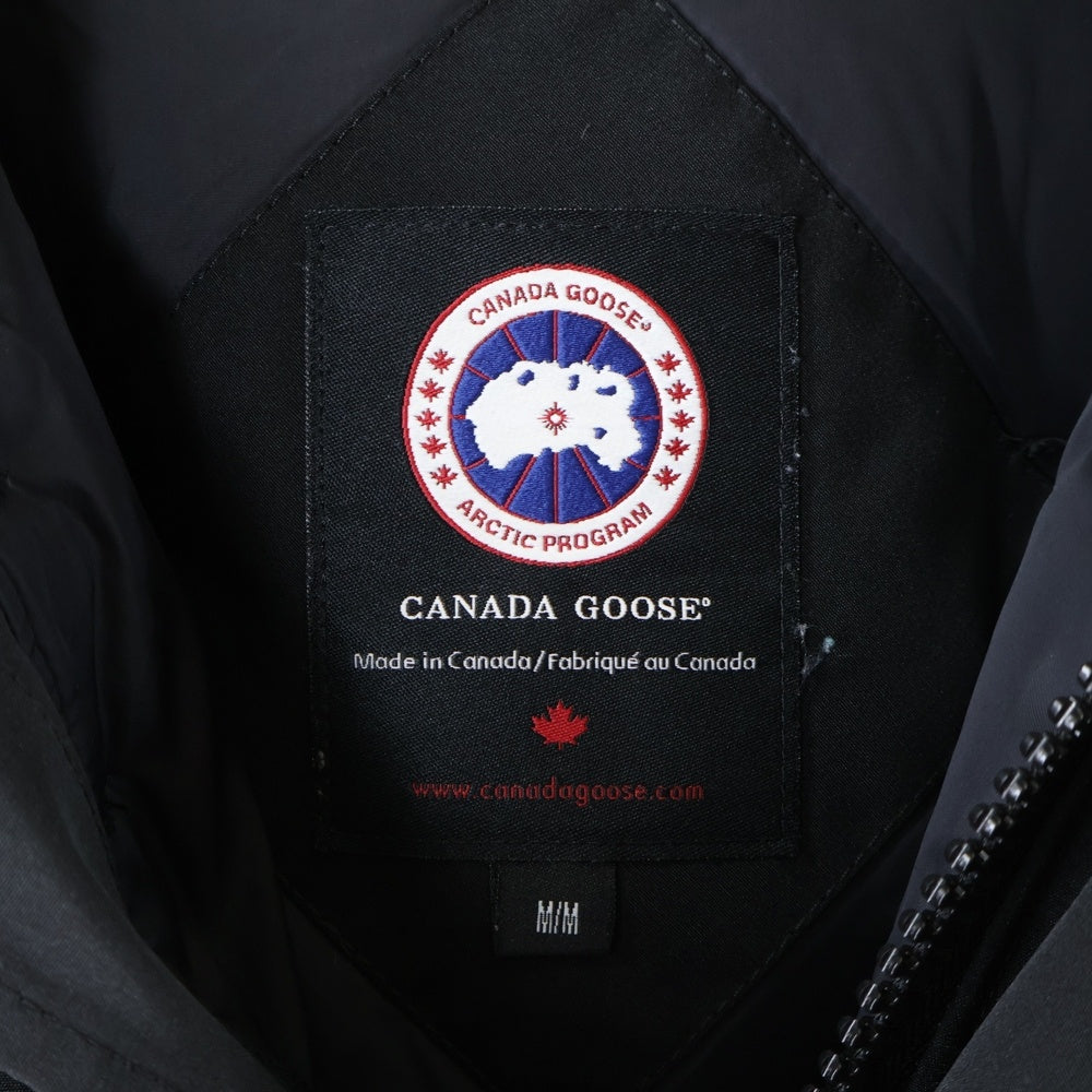 CANADA GOOSE(カナダグース) JASPER PARKER ジャスパー パーカー ジップアップ ファーフーデットダウンジャケット ブラック 3438JM