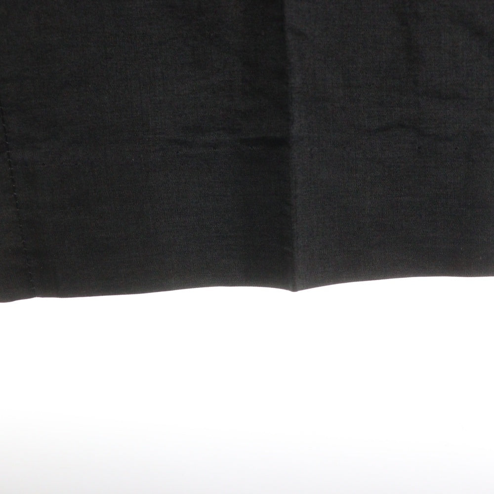 PRADA(プラダ) コットン ストレートスラックスパンツ レディース ブラック