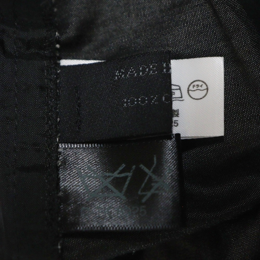 PRADA(プラダ) コットン ストレートスラックスパンツ レディース ブラック