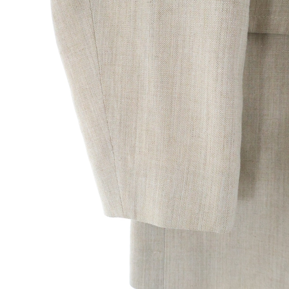 HYKE(ハイク) 20SS レーヨン混 シングルテーラードジャケット ベージュ 201-17230