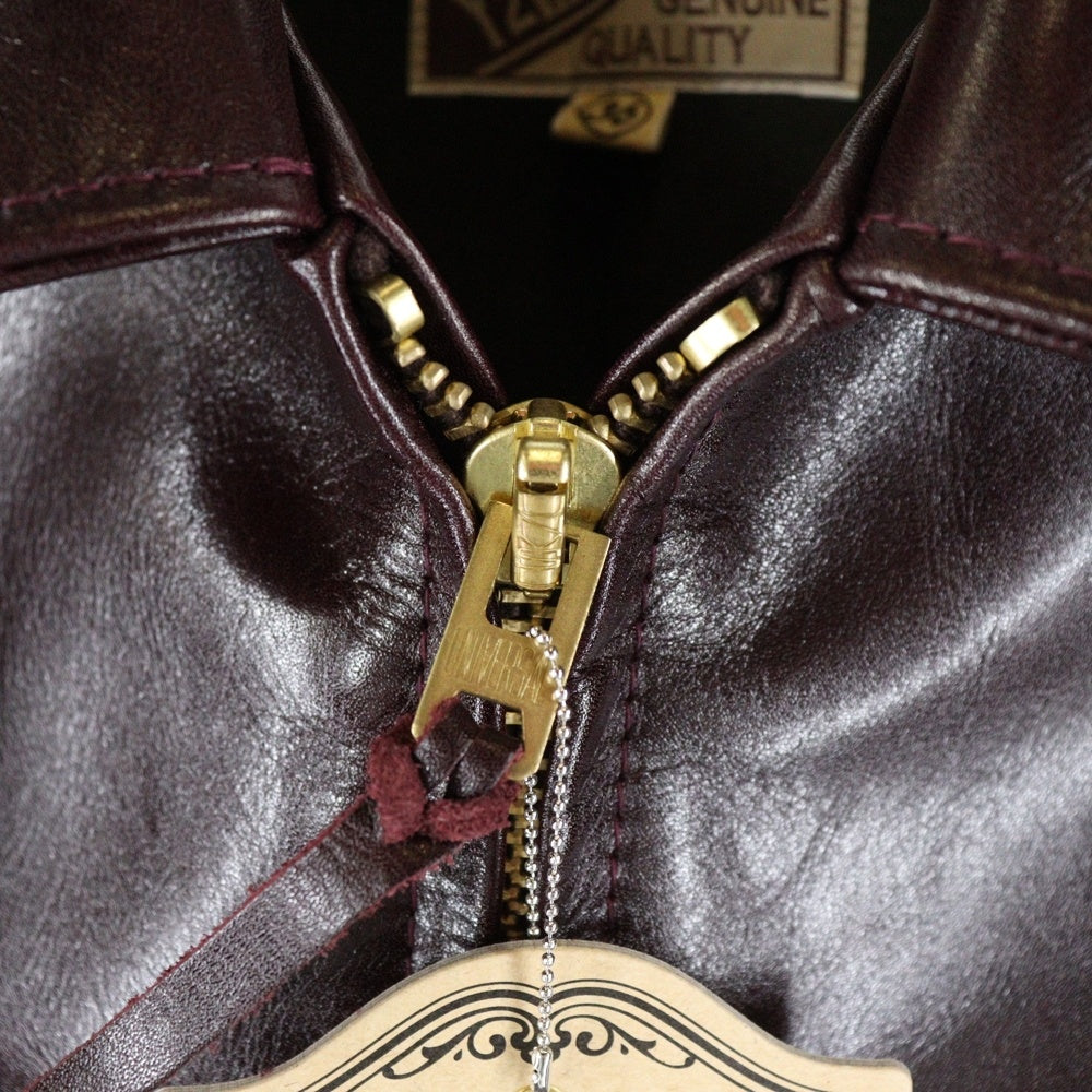 Y'2 LEATHER(ワイツーレザー) ANILINE STEER SINGLE RIDERS アニリンステアー シングルライダースレザージャケット LSR-42