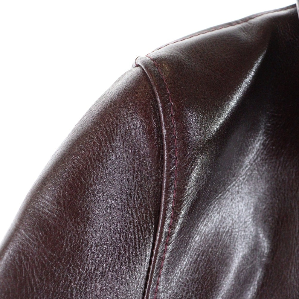 Y'2 LEATHER(ワイツーレザー) ANILINE STEER SINGLE RIDERS アニリンステアー シングルライダースレザージャケット LSR-42