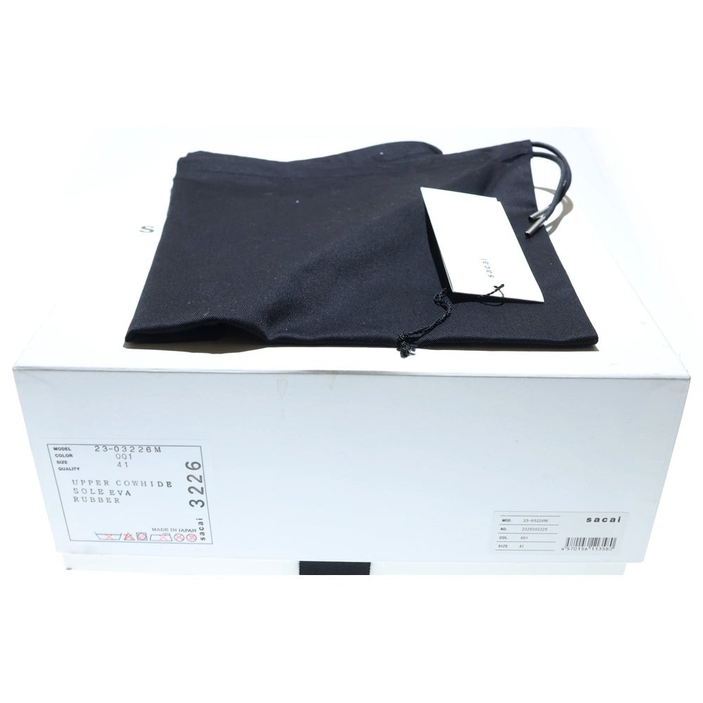 Sacai(サカイ) Bouldering Boots レザー ボルダリングブーツ ブラック