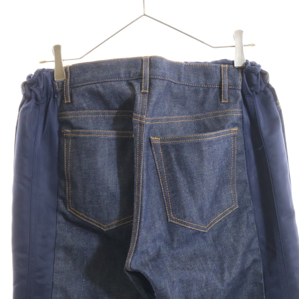 Sacai(サカイ) 21SS ×A.P.C. PANTALON HARU アーペーセー ドッキングデニムパンツ インディゴ