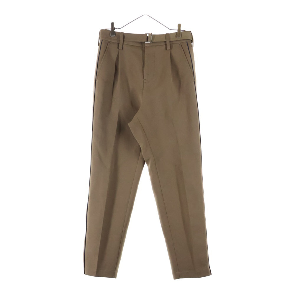 Sacai(サカイ) サイドライン ベルト カーゴパンツ ベージュ 22-02818M