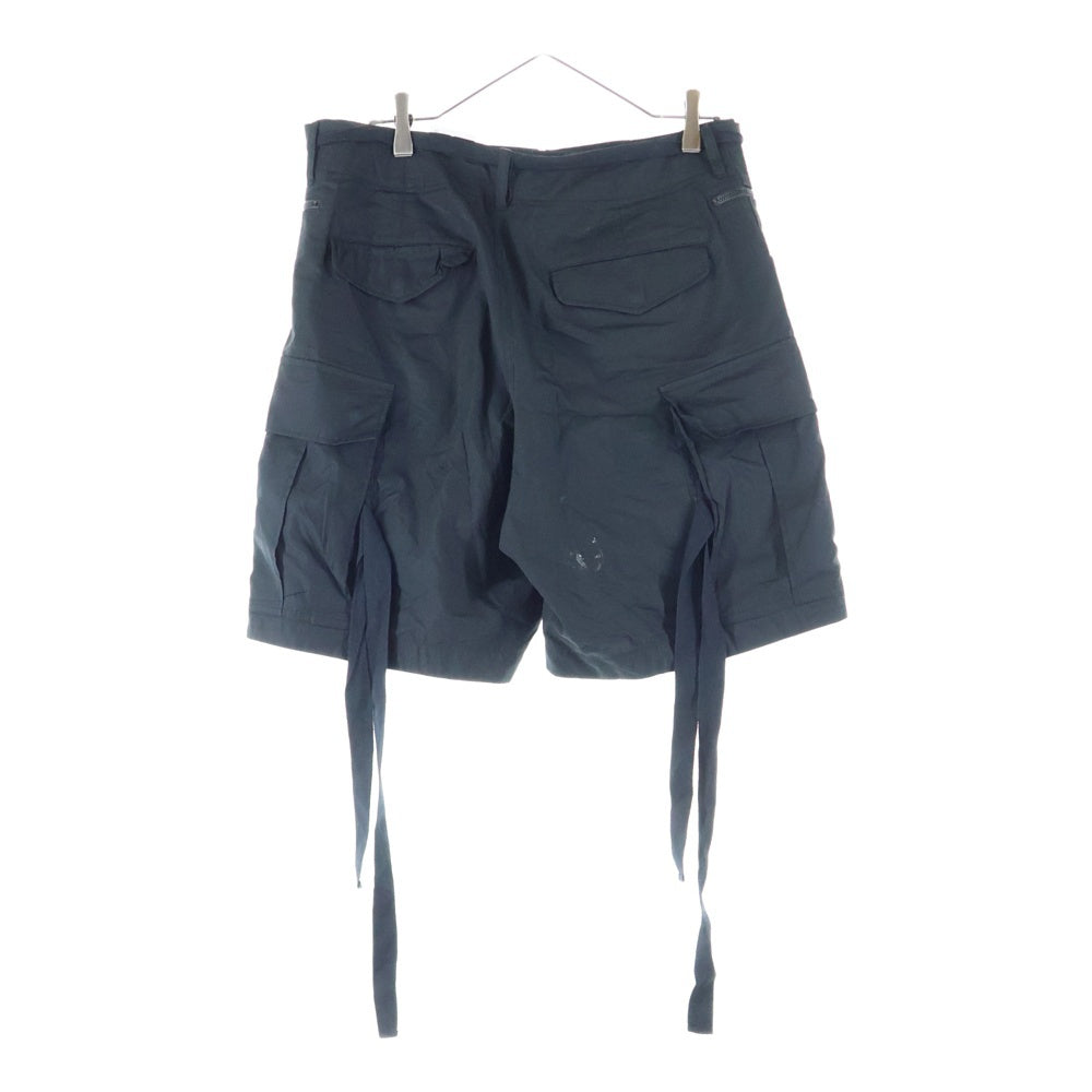 Sacai(サカイ) 【SAMPLE品】 ナイロン ベルト カーゴショーツ パンツ ブラック