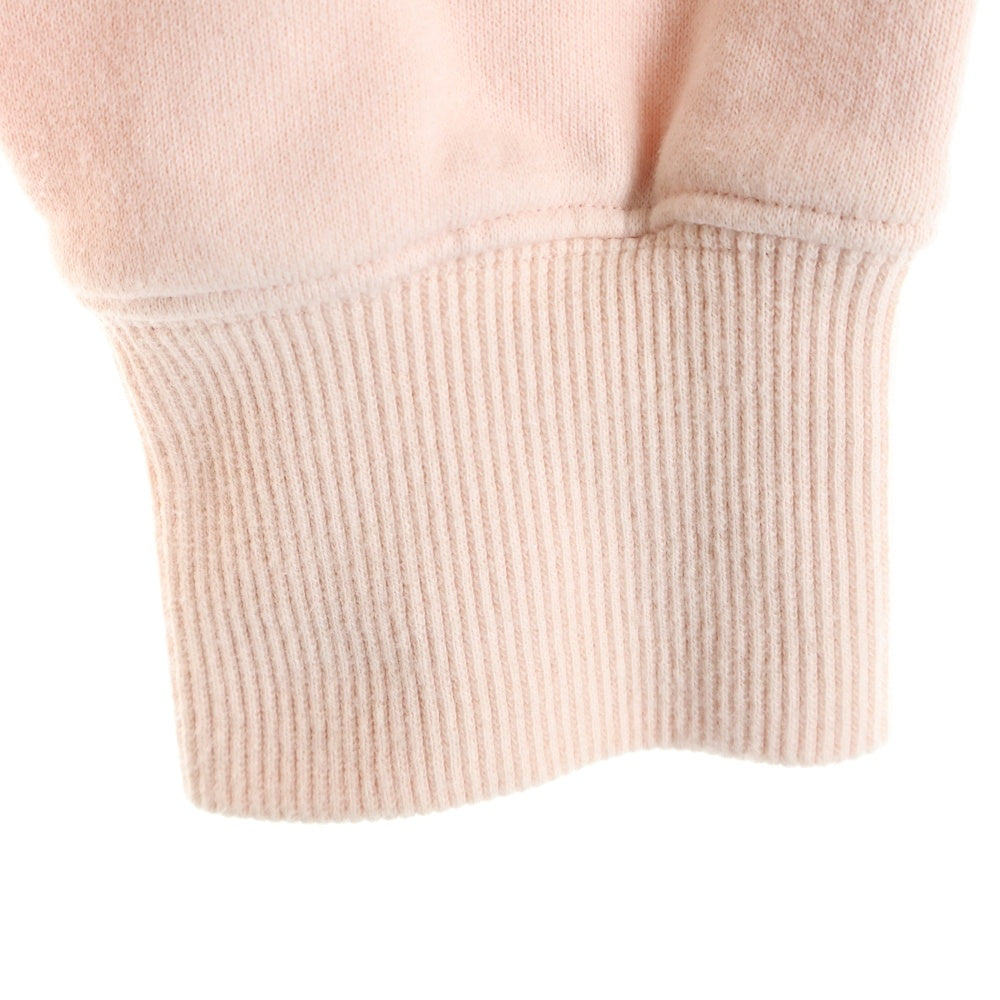 Sacai(サカイ) シャツ ドッキング スウェットトレーナー ピンク 17-01496M