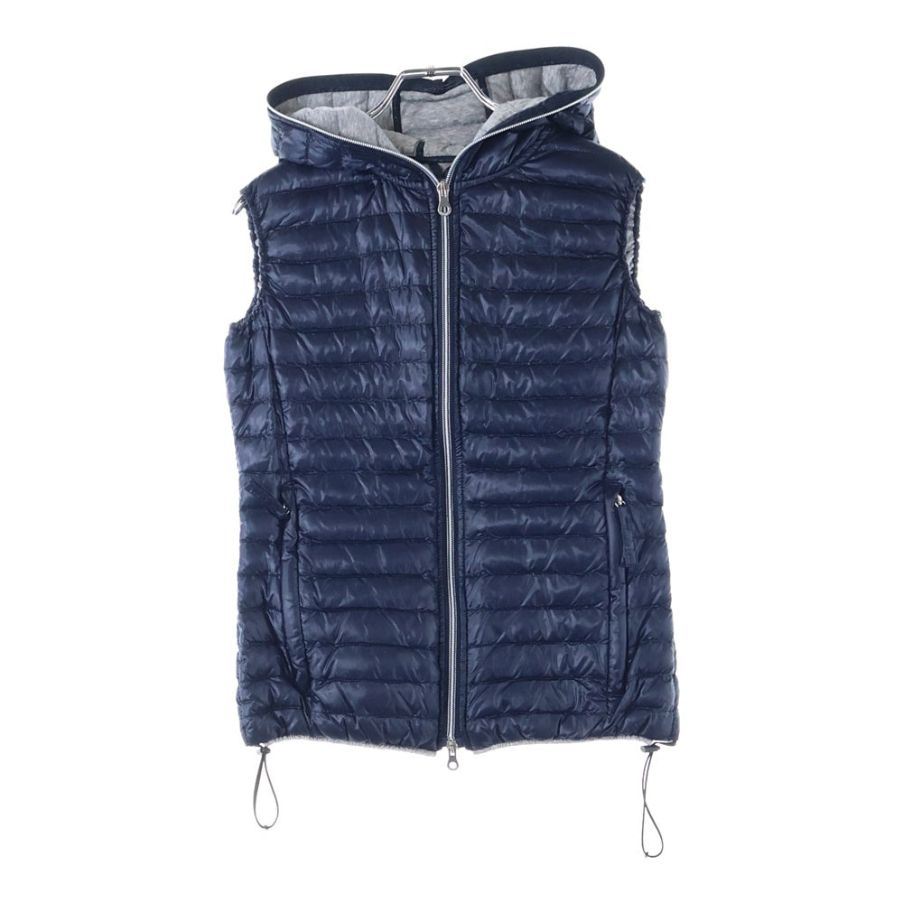 新品タグ付き✨雑誌掲載品 DUVETICA ダウンベスト FILIRA 42 DUVETICA(デュベティカ) FILIRA フーディーダウンベスト ネイビー D