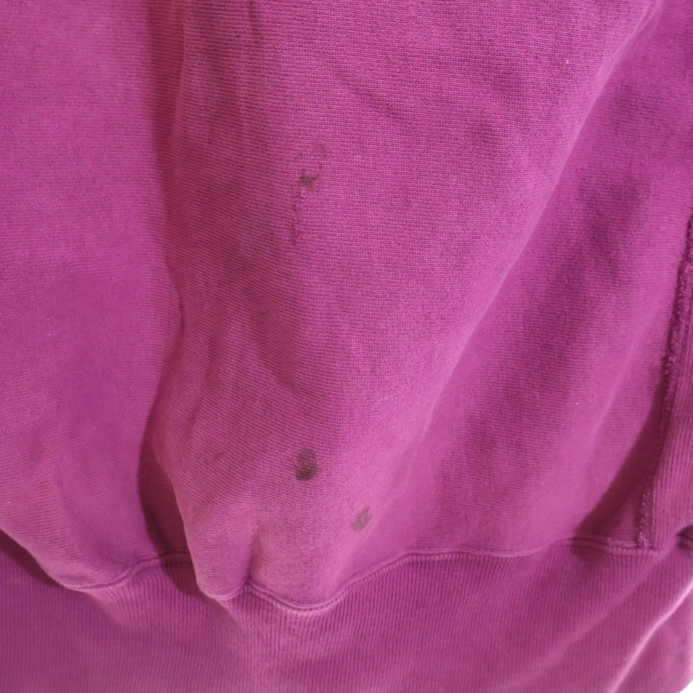 CHAMPION(チャンピオン) 90S VINTAGE REVERSE WEAVE USA製 リバースウィーブ 刺繍タグ クルーネック コットンスウェット トレーナー パープル