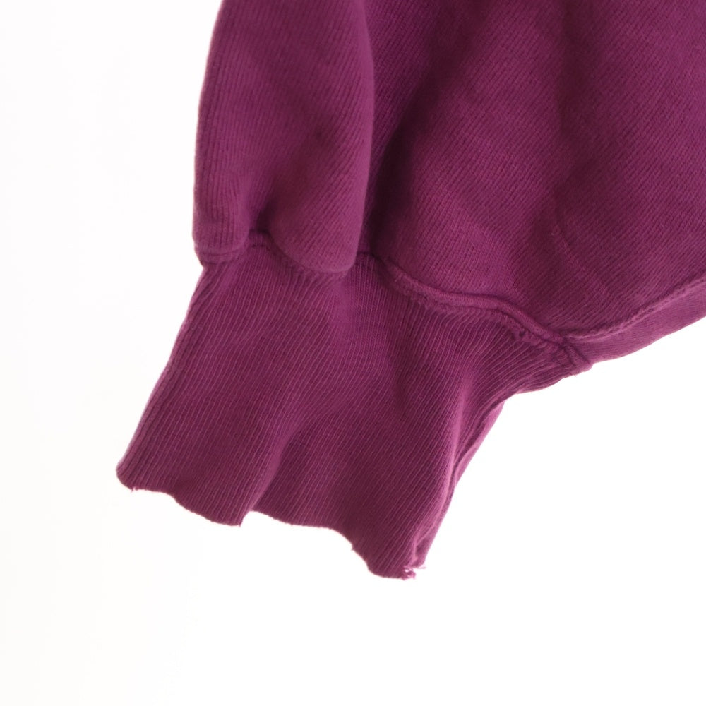 CHAMPION(チャンピオン) 90S VINTAGE REVERSE WEAVE USA製 リバースウィーブ 刺繍タグ クルーネック コットンスウェット トレーナー パープル