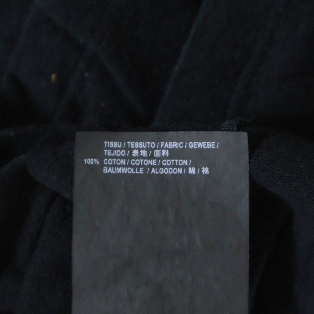 SAINT LAURENT PARIS(サンローランパリ) ロゴプリント Tシャツ 半袖カットソー ブラック/ブルー 480406