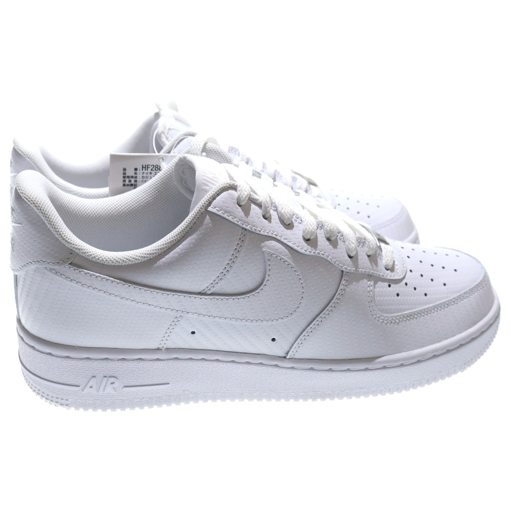 NIKE(ナイキ) AIR FORCE 1 CARBON FIBER エアフォースワン カーボンファイバー ローカットスニーカー ホワイト US8.5/26.5cm HF2886-100