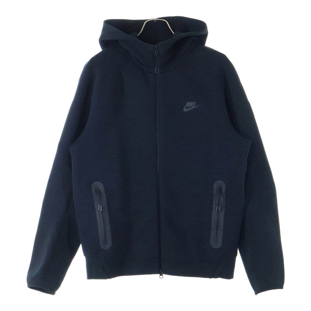 NIKE(ナイキ) Tech Fleece Windrunner テックフリース ウィンドランナー フーデット ジップアップジャケット ブラック FB7922-010
