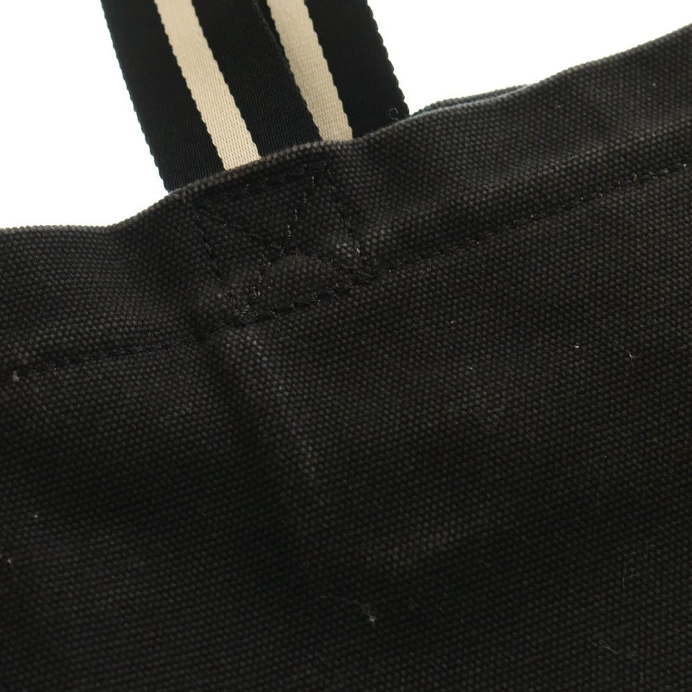 MARC JACOBS(マークジェイコブス) LOGO DESIGN CANVAS TOTE BAG フロントロゴデザイン キャンバス生地 トートバッグ ブラック H050M06FA21001