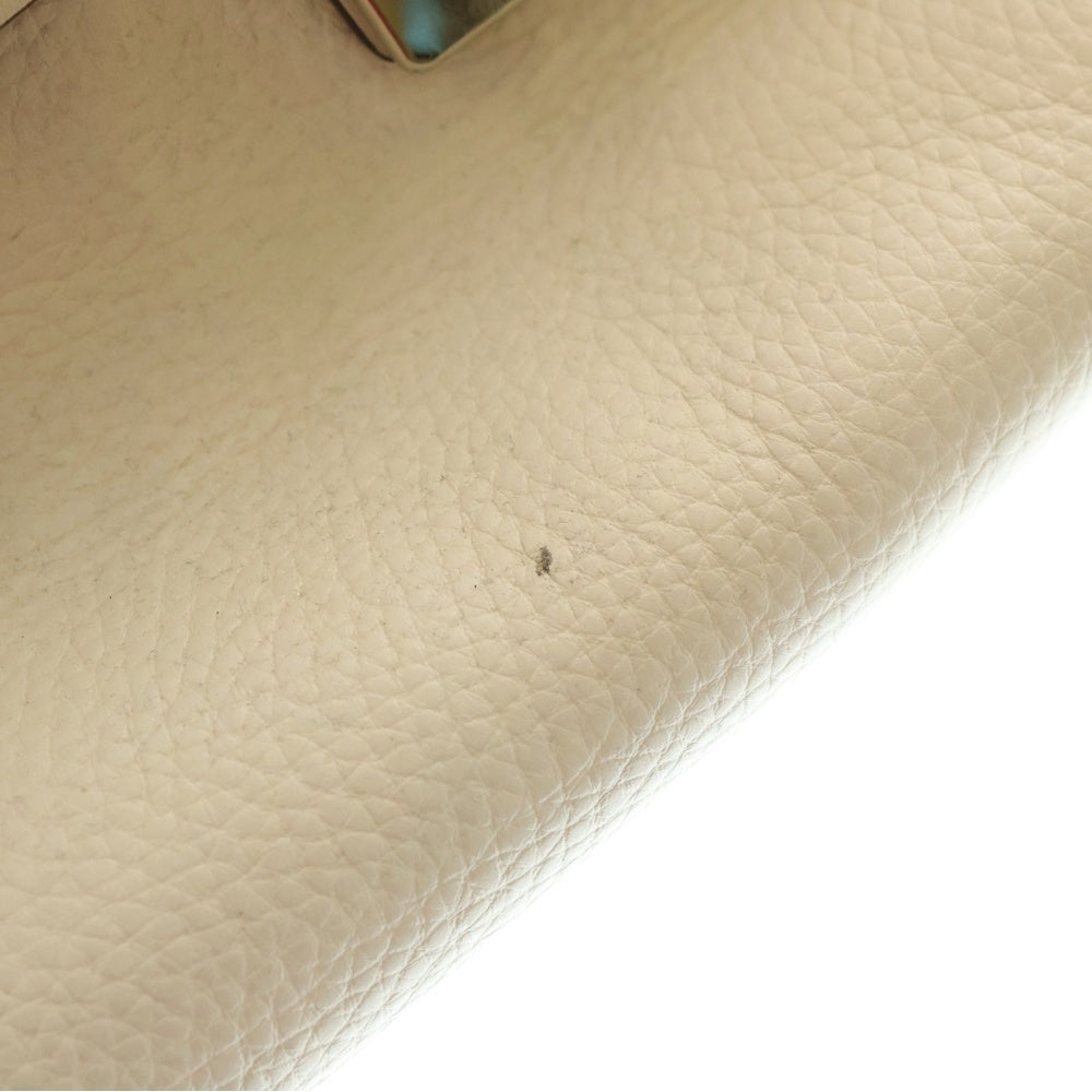 COACH(コーチ) スワッガー27 キャリーオール チャーム付き 2WAY ハンドバッグ ショルダーバッグ レディース ホワイト シルバー金具 K1721-87295