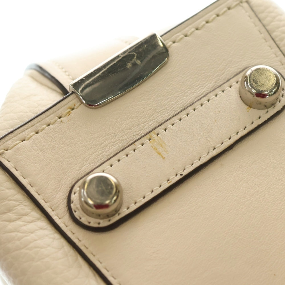 COACH(コーチ) スワッガー27 キャリーオール チャーム付き 2WAY ハンドバッグ ショルダーバッグ レディース ホワイト シルバー金具 K1721-87295