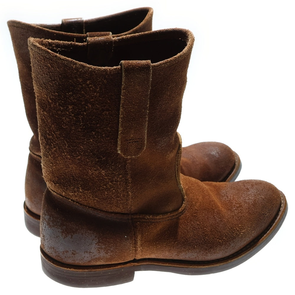 RED WING(レッド ウイング) PECOS BOOTS スエード レザー ロング ペコスブーツ ブラウン 8189