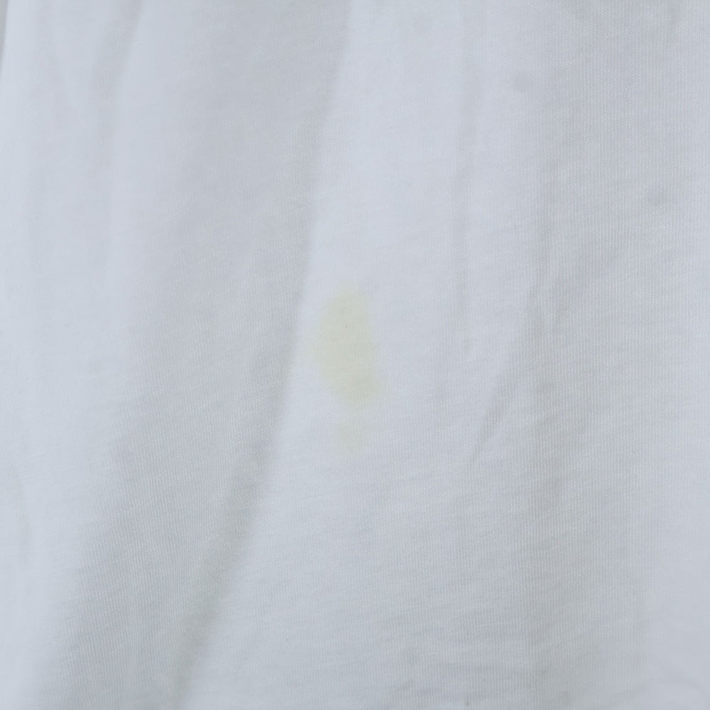 VETEMENTS(ヴェトモン) 20AW ロゴデザイン 両面プリント クルーネック カットソー 半袖Tシャツ ホワイト UAH21TR625