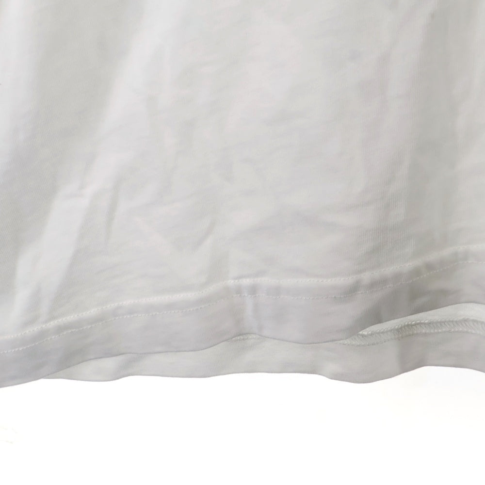 VETEMENTS(ヴェトモン) 20AW ロゴデザイン 両面プリント クルーネック カットソー 半袖Tシャツ ホワイト UAH21TR625