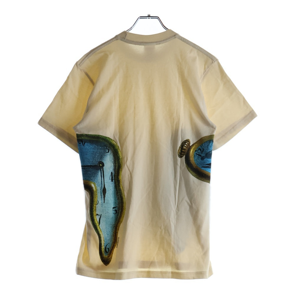 SUPREME(シュプリーム) 19SS The Persistence of Memory Tee ザパーシステンスオブメモリー グラフィックプリント クルーネック半袖Tシャツ カットソー ベージュ