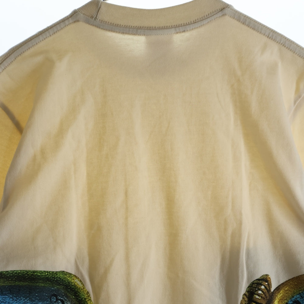 SUPREME(シュプリーム) 19SS The Persistence of Memory Tee ザパーシステンスオブメモリー グラフィックプリント クルーネック半袖Tシャツ カットソー ベージュ