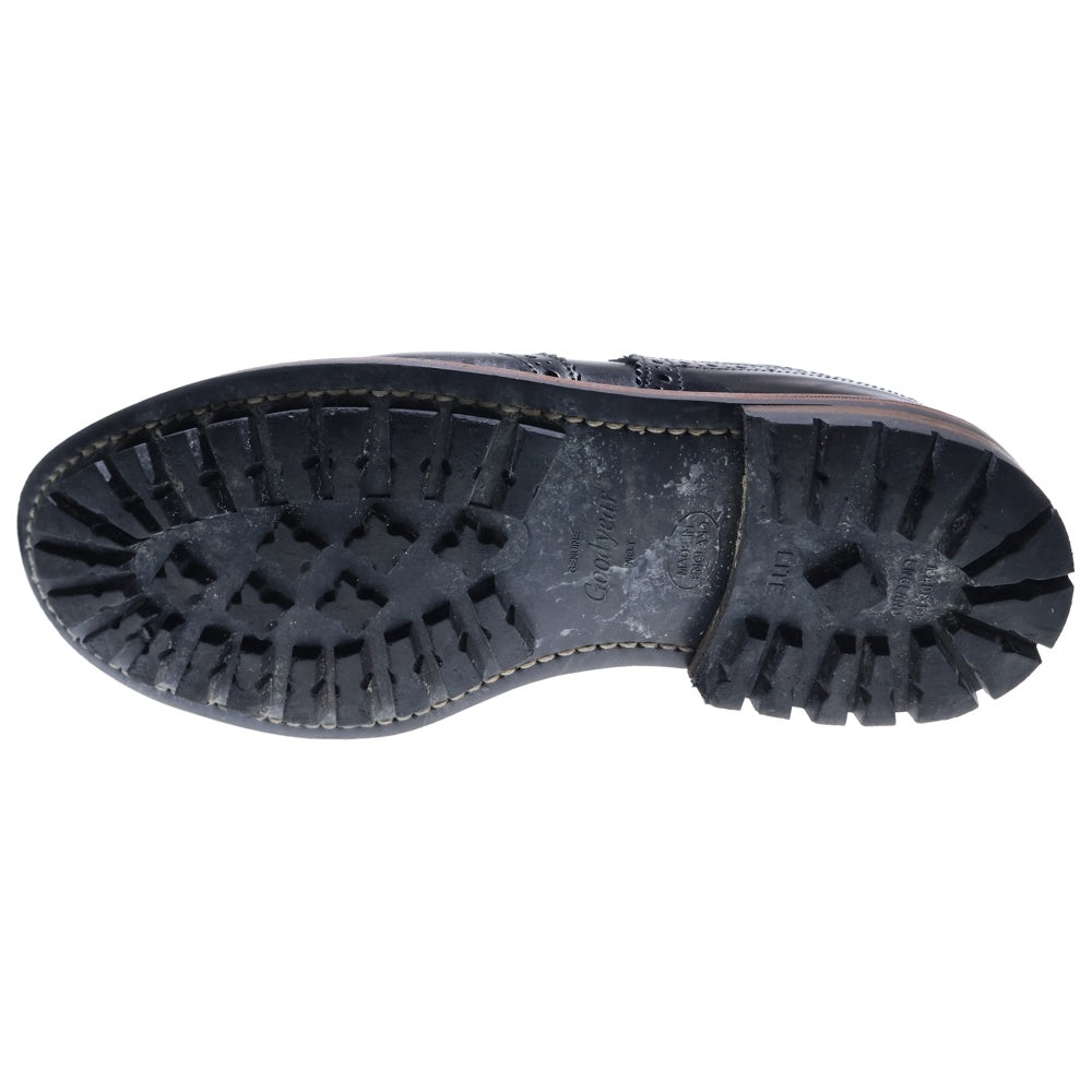 Tricker's(トリッカーズ) BOURTON バートン ウィングチップ レザー シューズ ブラック