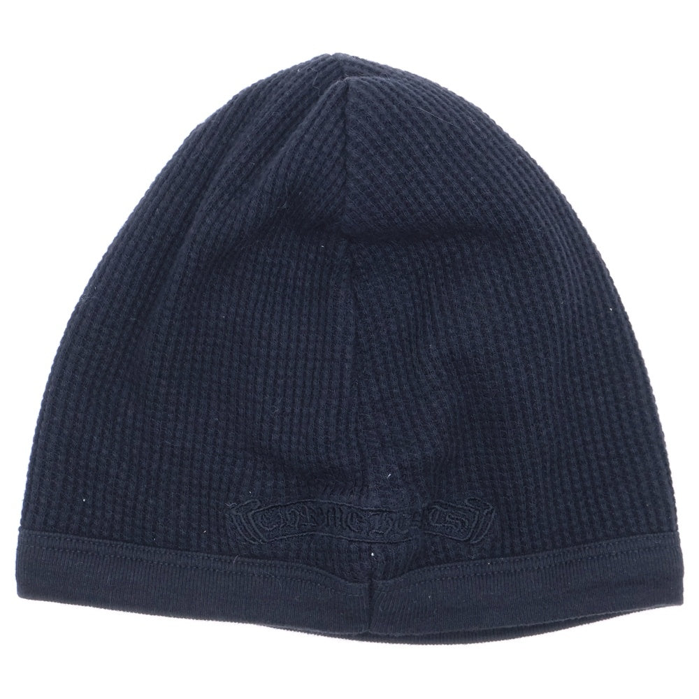 CHROME HEARTS(クロムハーツ) VINE DAGGER THERMAL BEANIE バインダガーデザイン サーマル ビーニー ニット帽 ブラック