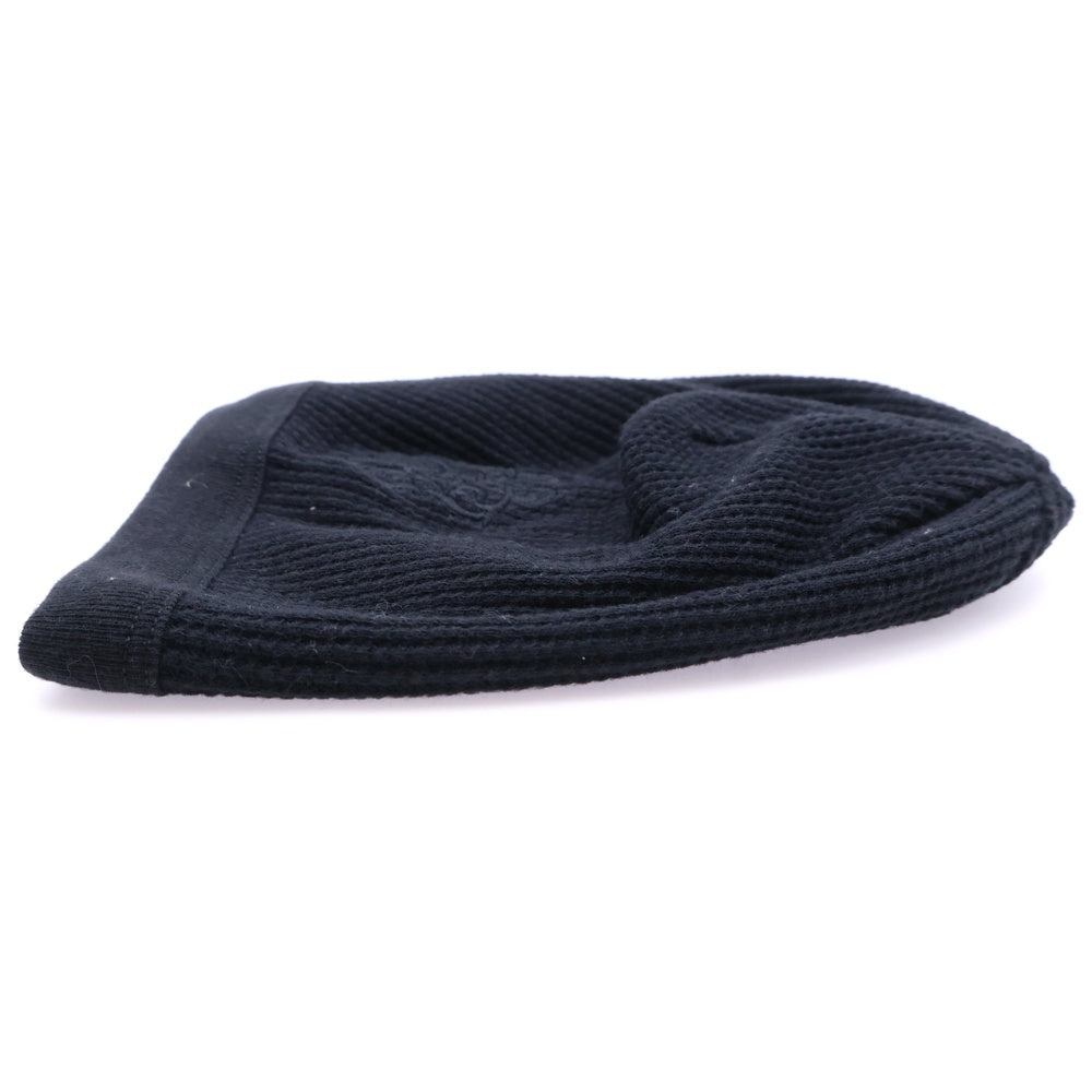 CHROME HEARTS(クロムハーツ) VINE DAGGER THERMAL BEANIE バインダガーデザイン サーマル ビーニー ニット帽 ブラック