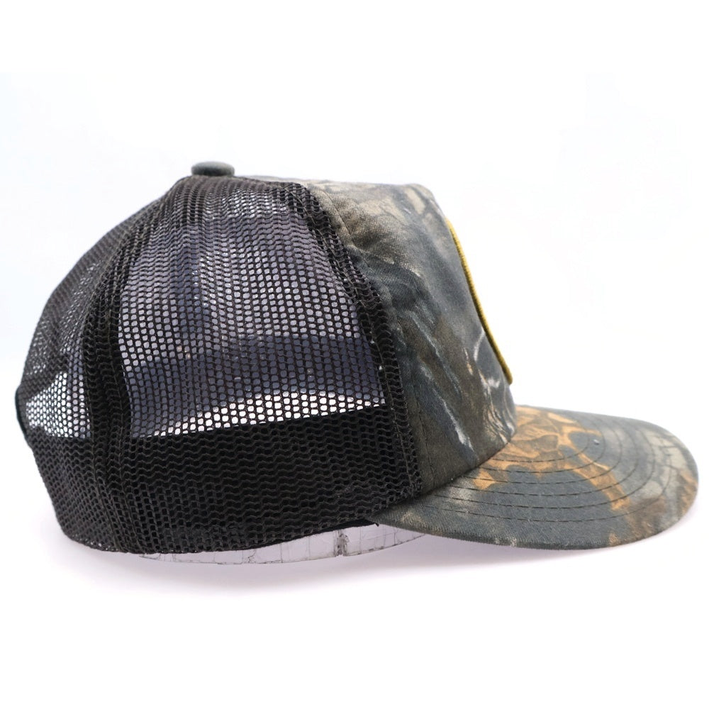 TENDERLOIN(テンダーロイン) フロントロゴデザイン リアルツリー 6パネル スナップバック メッシュキャップ 帽子 マルチ