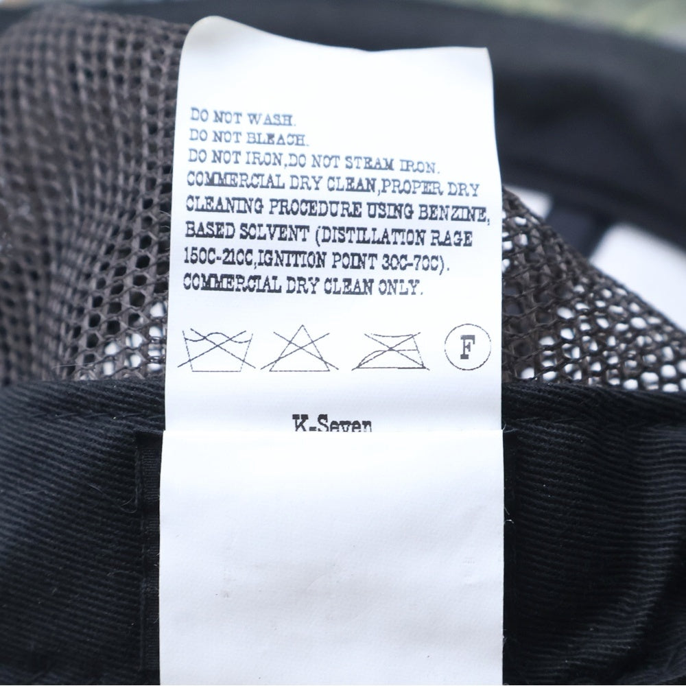 TENDERLOIN(テンダーロイン) フロントロゴデザイン リアルツリー 6パネル スナップバック メッシュキャップ 帽子 マルチ