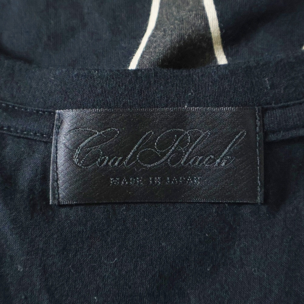 Coal Black(コールブラック) BATMAN PRINT TEE バッドマン プリント Vネック 半袖Tシャツ カットソー ブラック