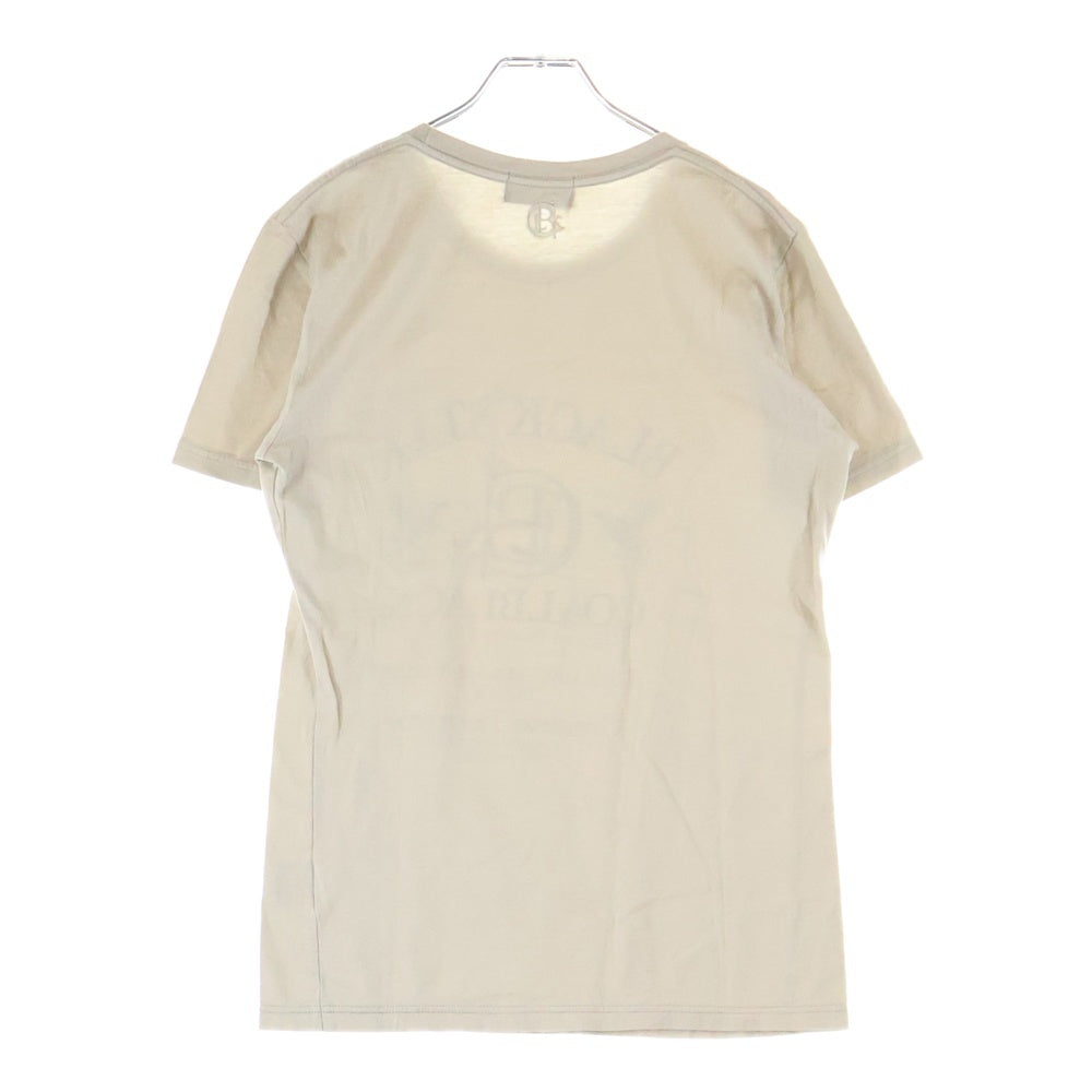 Coal Black(コールブラック) BLACK STAR ブラック スター フロントロゴプリント クルーネック カットソー 半袖Tシャツ グレー