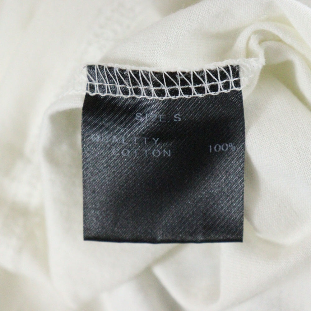 Coal Black(コールブラック) イーグルロゴ プリント クルーネック ノースリーブ タンクトップ カットソー ホワイト