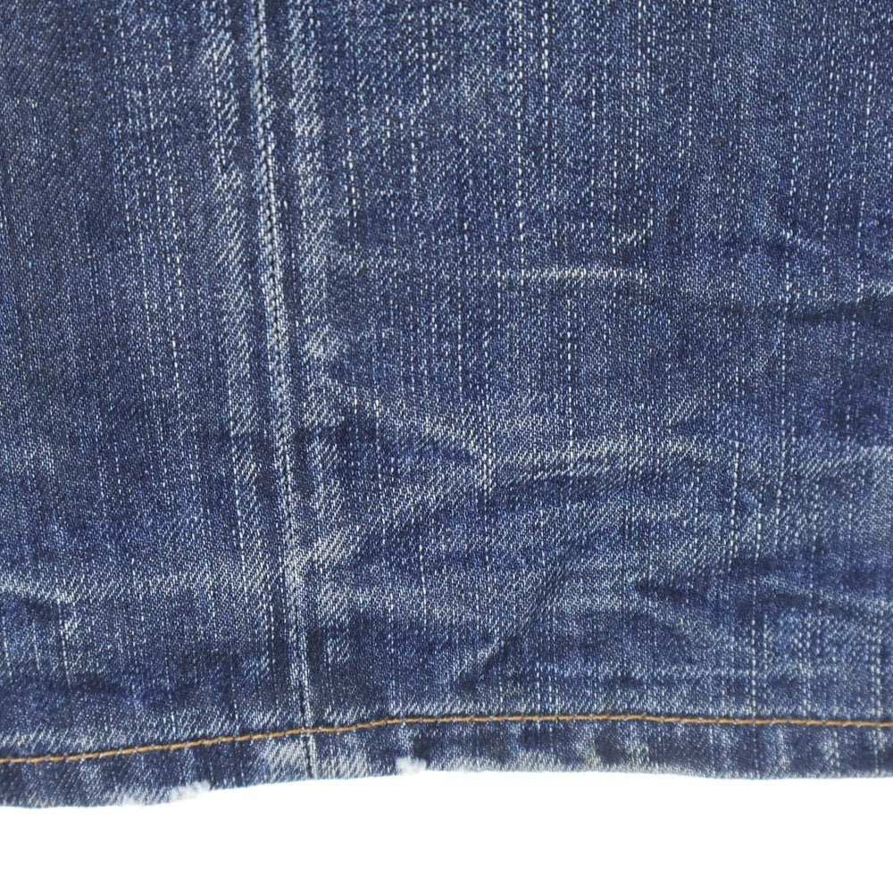 REPLAY(リプレイ) WAITOM イタリア製 ボタンフライ デニム スキニーパンツ インディゴ