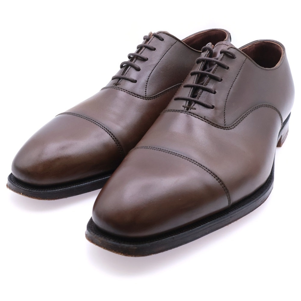 Crockett&Jones(クロケットアンドジョーンズ) AUDLEY オードリー ストレートチップ カーフレザー ビジネスシューズ ブラウン 9447-19B
