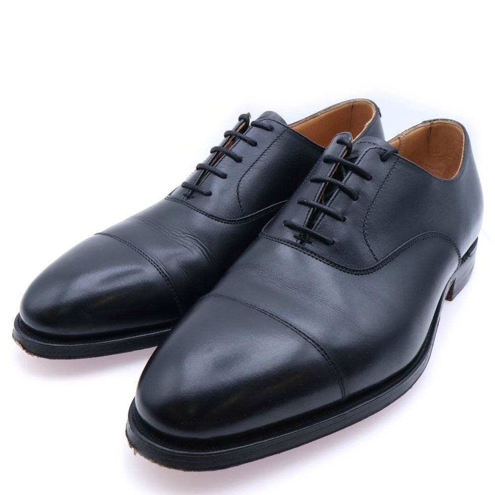Crockett&Jones(クロケットアンドジョーンズ) CONNAUGHT コノート キャップトゥ レザー レースアップ ドレスシューズ ブラック 7742-12