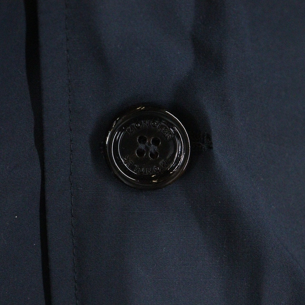 MONCLER(モンクレール) GRIMBERT GIUBBOTTO グランベール リブネック ダウン ドッキング チェスターコート ネイビー 220913190300