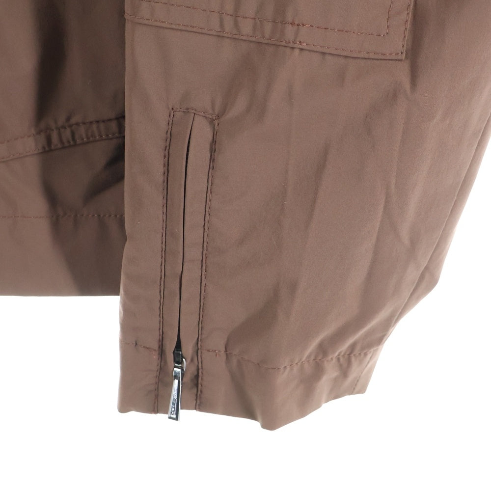 dunhill(ダンヒル) ナイロン ジップアップ ジャケット スイングトップ ブラウン レディース G4330Y