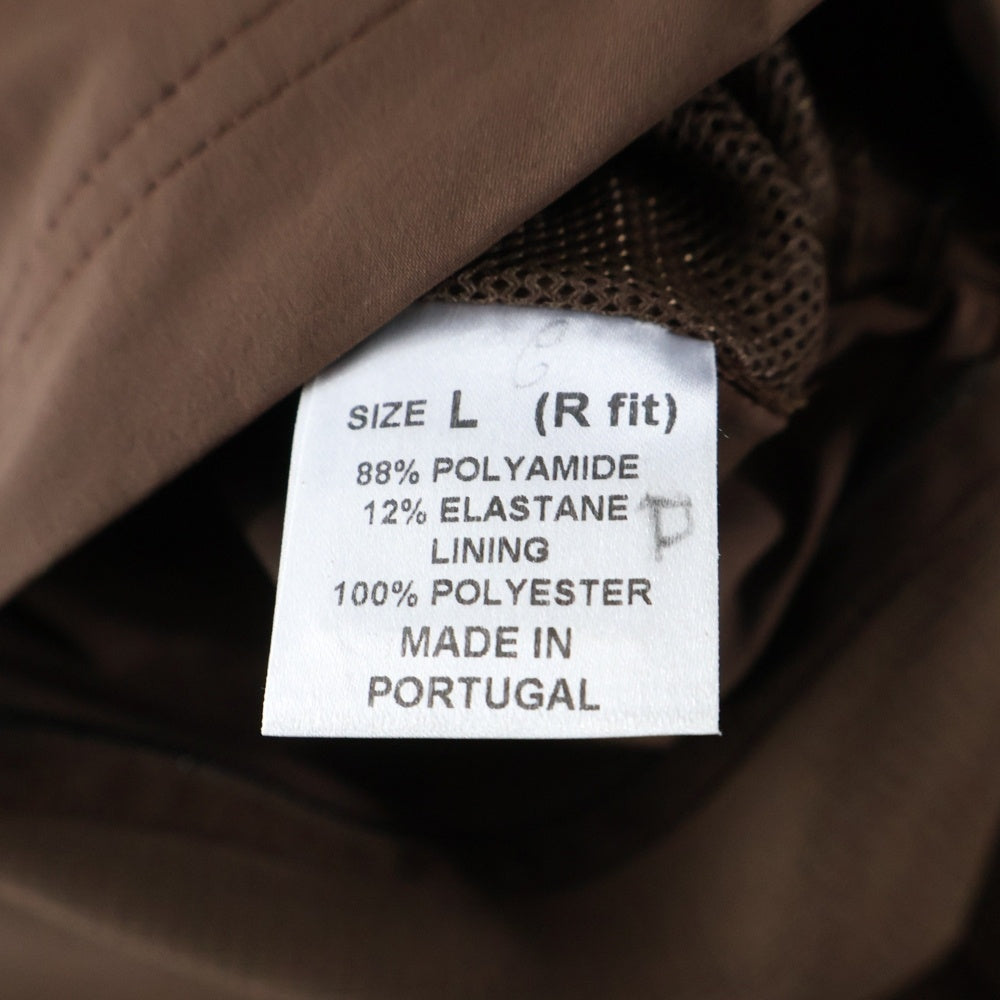 dunhill(ダンヒル) ナイロン ジップアップ ジャケット スイングトップ ブラウン レディース G4330Y