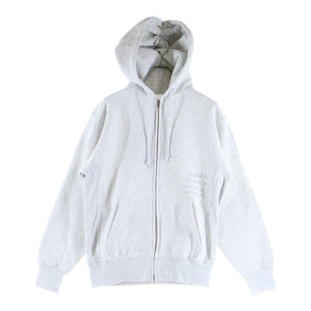 RON HERMAN(ロンハーマン) UNDER R ジップアップパーカー スウェット グレー