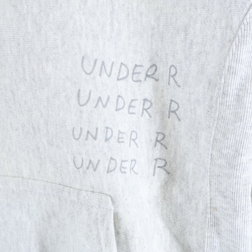 RON HERMAN(ロンハーマン) UNDER R ジップアップパーカー スウェット グレー