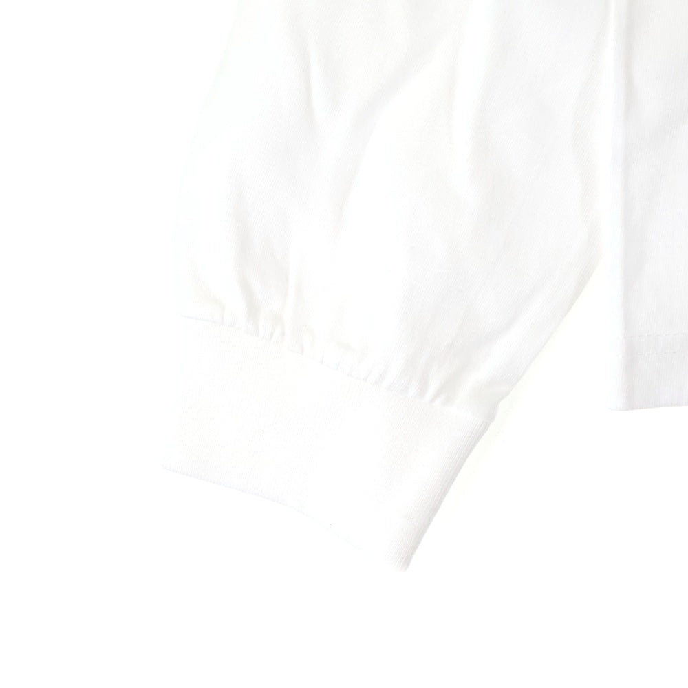 BBS BARBER SAKOTA(バーバーサコタ) ×ALWAYTH ×WAKE SAPPORO bicycle Long Sleeve Tshirt オールウェイズ ウェイク札幌 バイシクルプリント ロングスリーブTシャツ ホワイト