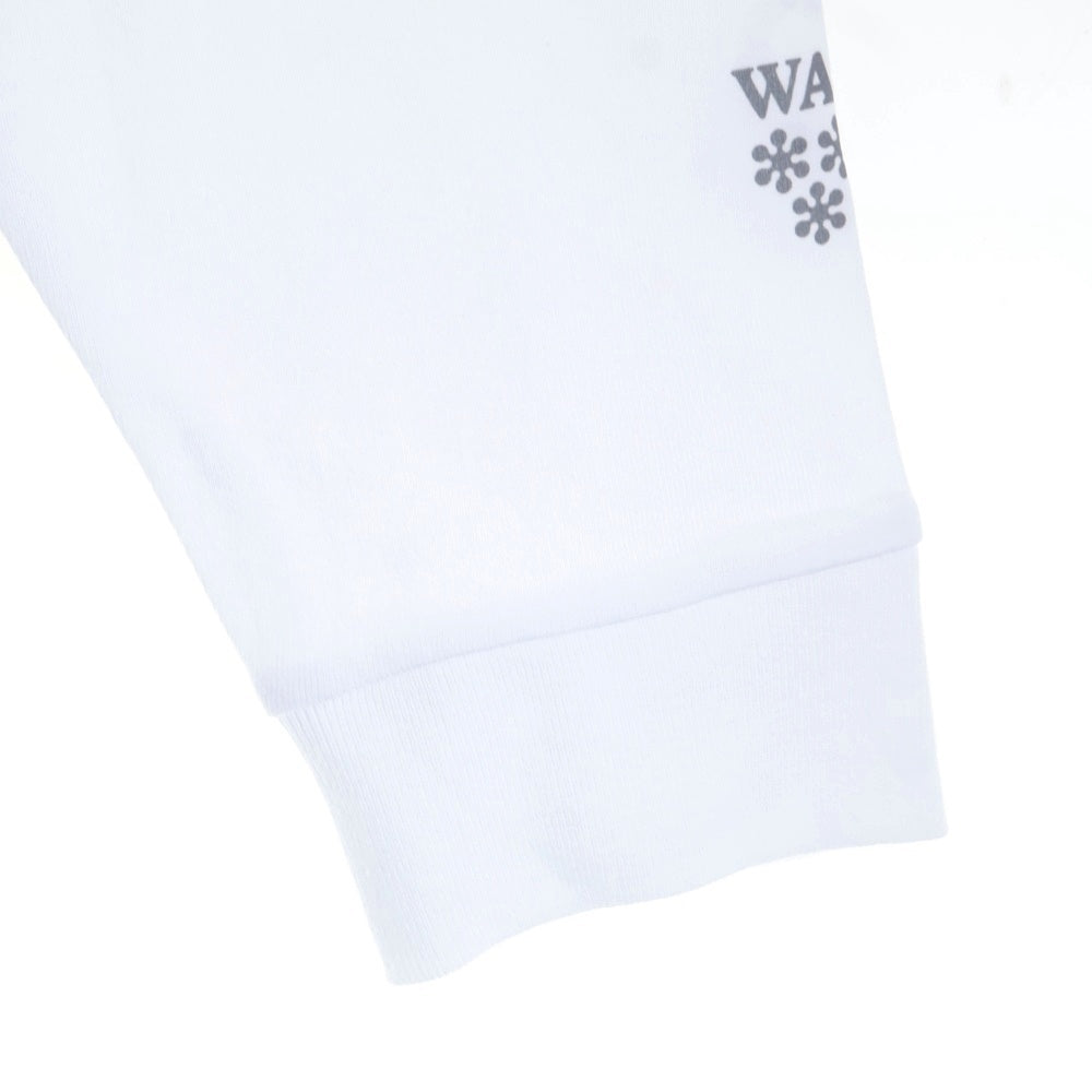 BBS BARBER SAKOTA(バーバーサコタ) ×ALWAYTH ×WAKE SAPPORO bicycle Long Sleeve Tshirt オールウェイズ ウェイク札幌 バイシクルプリント ロングスリーブTシャツ ホワイト