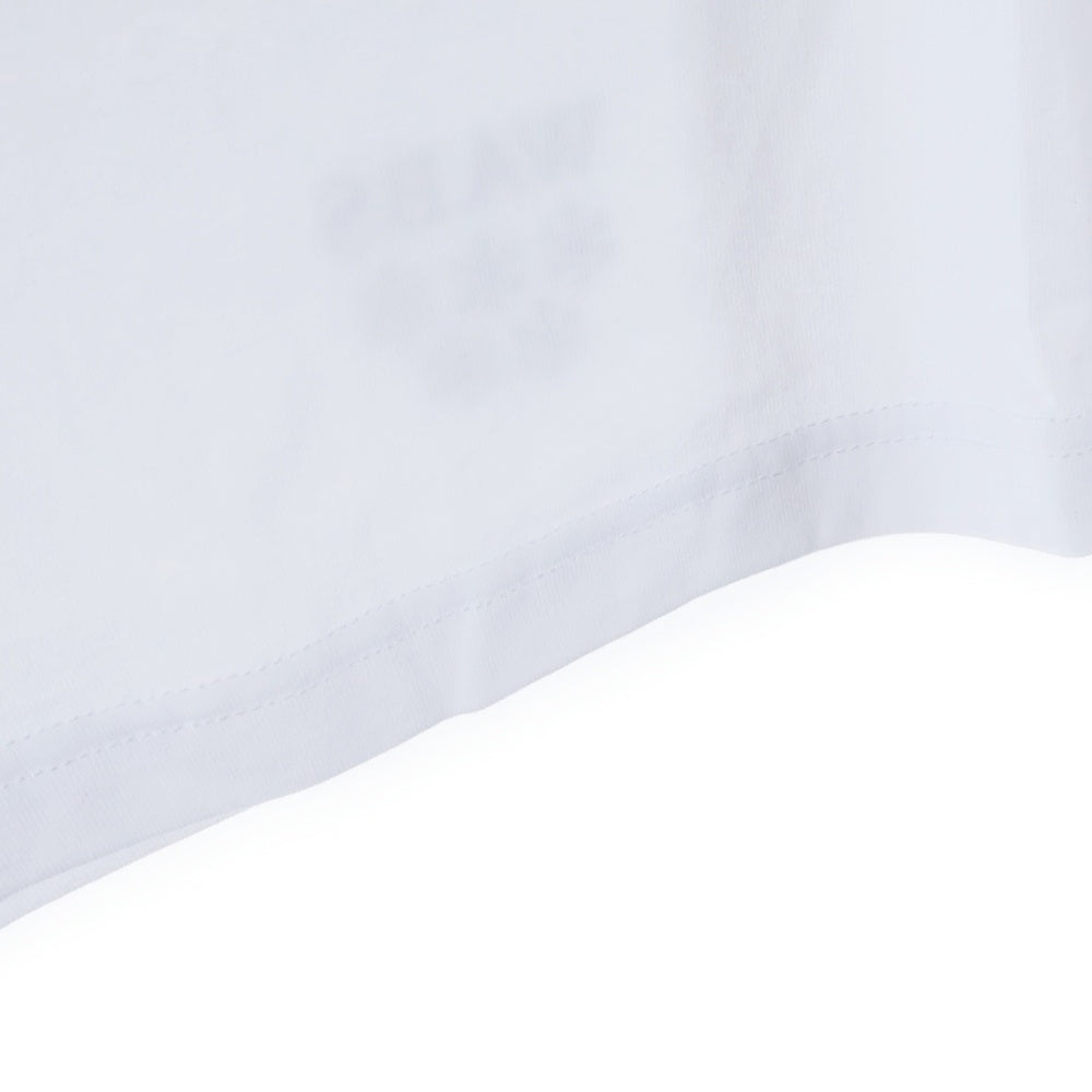 BBS BARBER SAKOTA(バーバーサコタ) ×ALWAYTH ×WAKE SAPPORO bicycle Long Sleeve Tshirt オールウェイズ ウェイク札幌 バイシクルプリント ロングスリーブTシャツ ホワイト