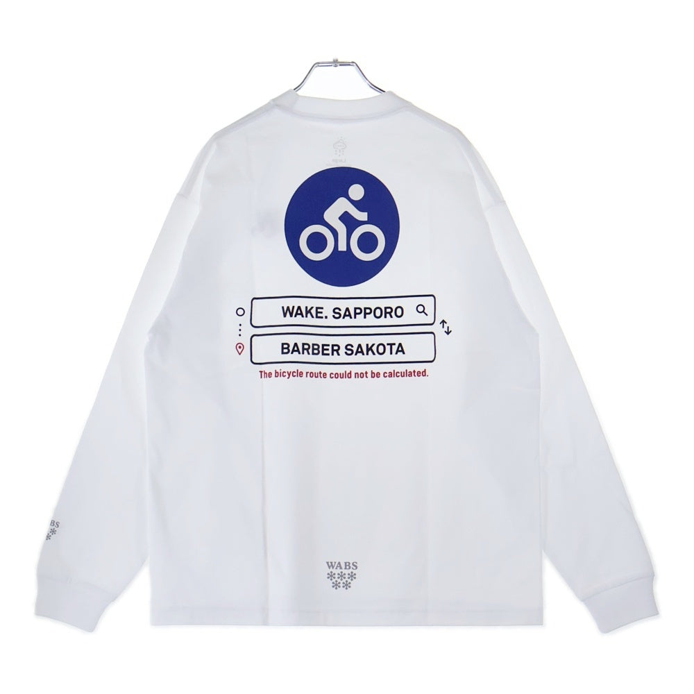 wake. sapporo barbar sakota ALWAYTH Tシャツ BBS BARBER SAKOTA(バーバーサコタ) ×ALWAYTH ×WAKE SAPPORO bicycle